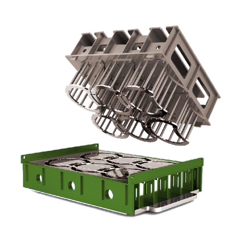 Пейзаж Бетон Цегла Форма